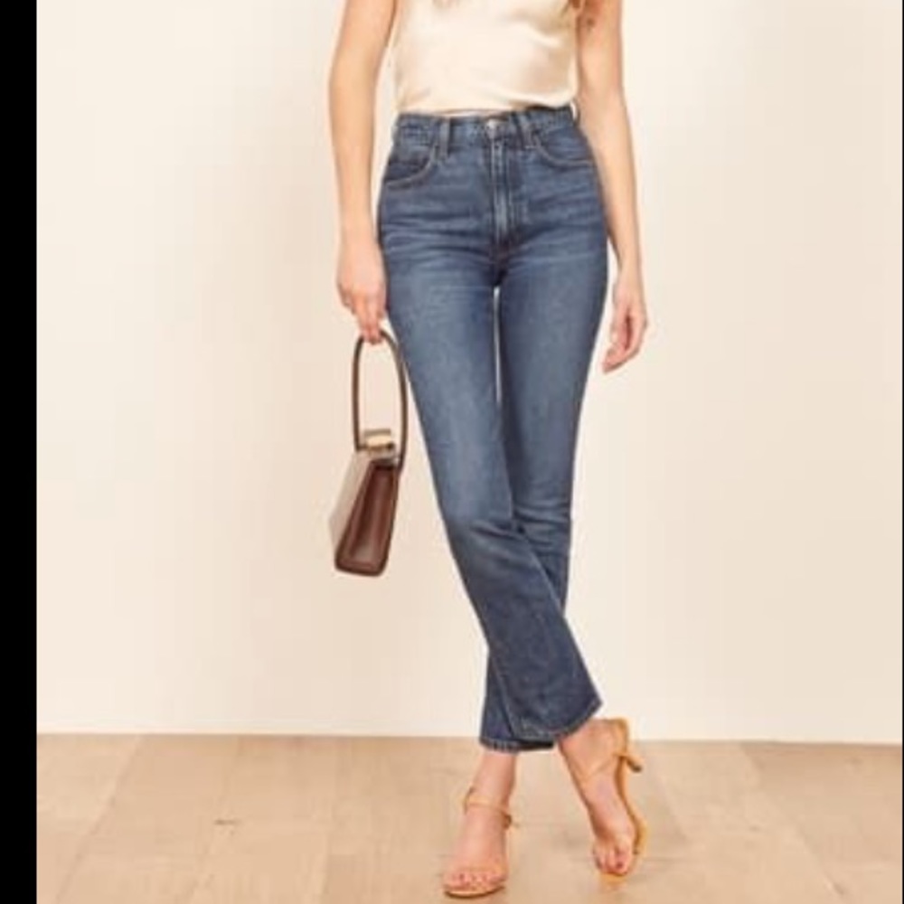 Reformation Stevie Ultra High Waist Jeans 23